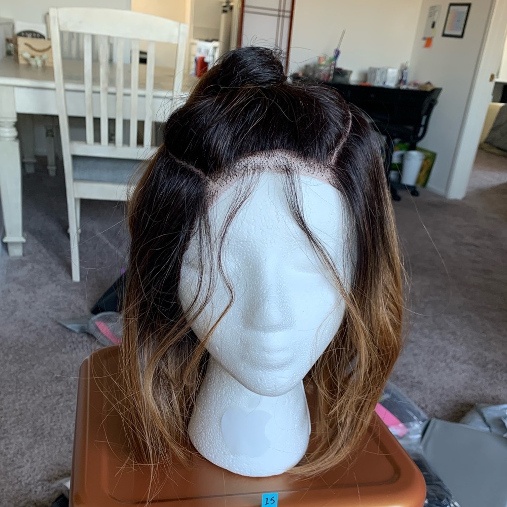lace front ombré wig